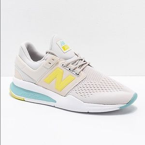 New Balance 247v2 Tritium Moonbeam&Sage size 8